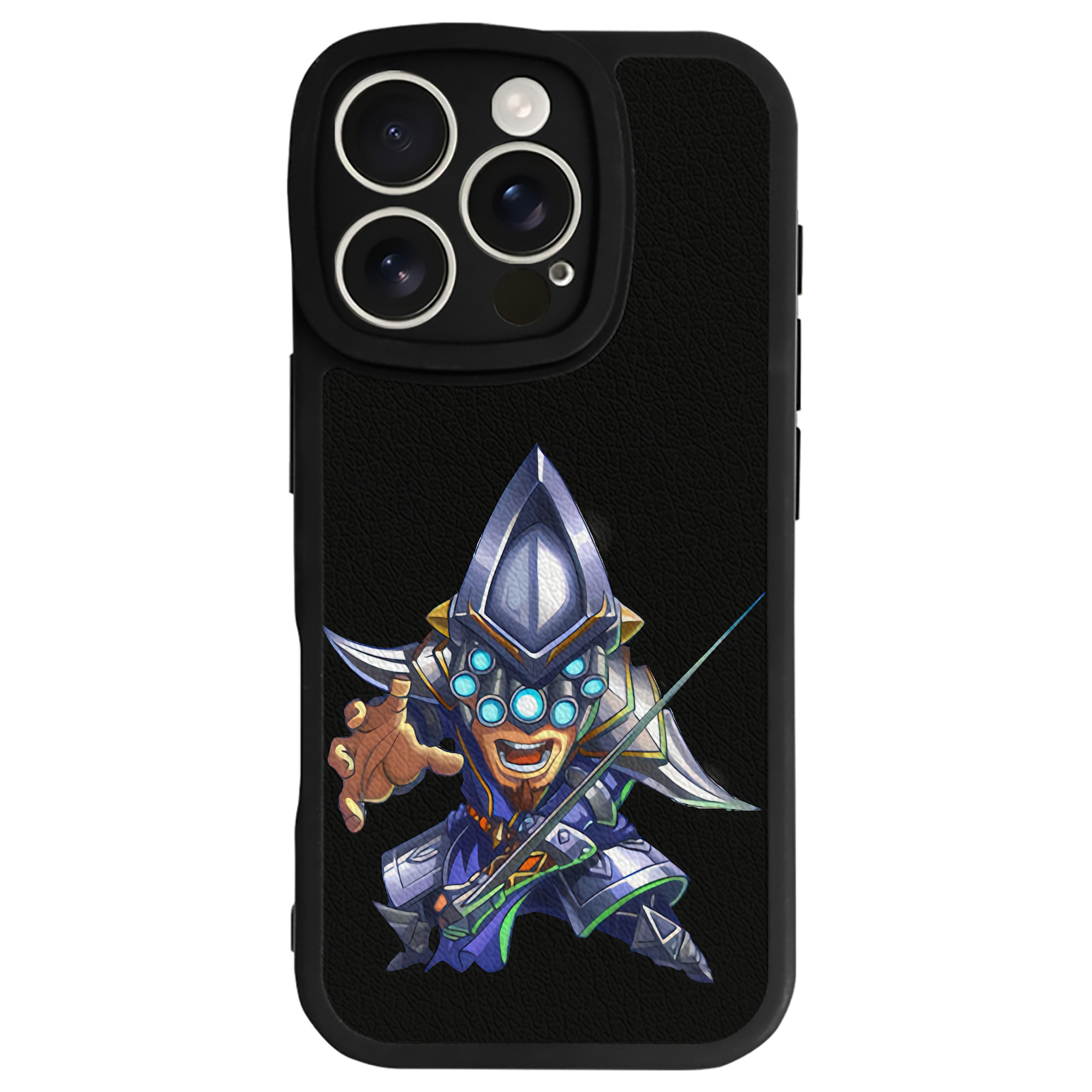 リーグ・オブ・レジェンド League of Legends LOL 【iPhone 16シリーズ対応】シリコンスマホケース（レザー調） 材質：シリコン
